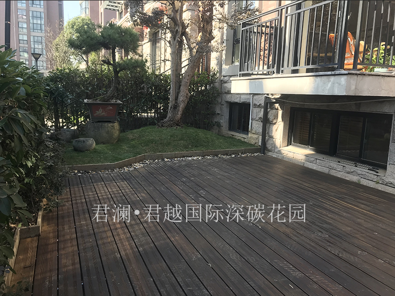 山东碳化室外竹木地板厂家